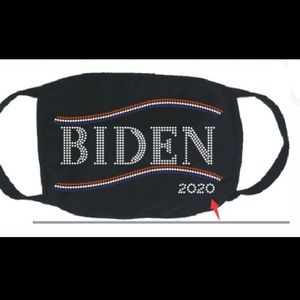 Blinged Out Biden Rhinestone Face Mask